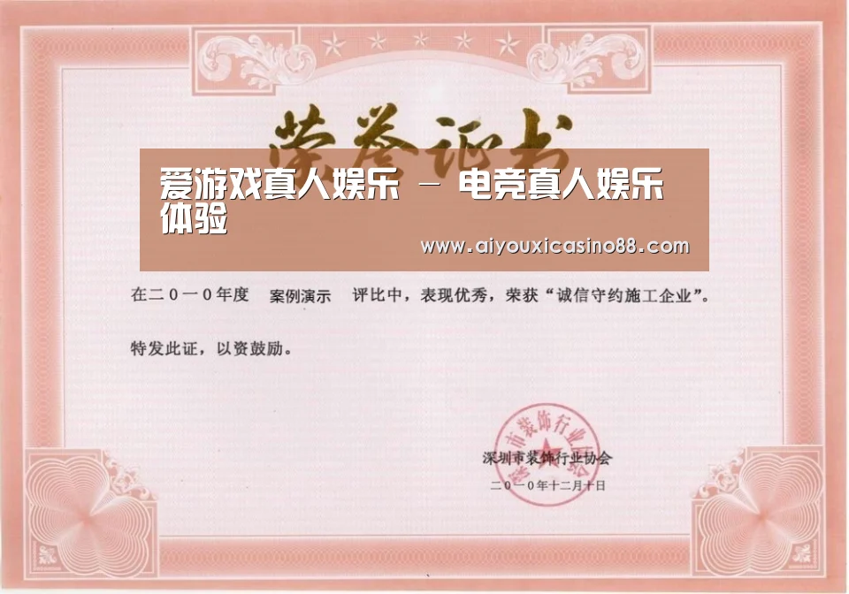 荣誉证书二(图1)